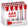 BEVIGOR Batterie AAA al Litio 16 Pezzi, 1.5V 1200mAh Alta Capacità, Batterie AAA non Ricaricabili, Adatte per Torce, Giocattoli e Altri Tipi di Elettrodomestici