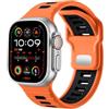 CeMiKa Compatibile con Cinturino Apple Watch Ultra 3/Ultra 2/Ultra 49mm 44mm 46mm 45mm 42mm Uomo, 26mm Cinturini Silicone Sport Loop Regolabile di Ricambio per iWatch Serie 11 10 9 8 7 SE 6 5 4 3 2 1