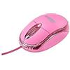 SOONGO Rosa USB Mouse for Lapton MINI Wired PC Mouse Ergonomic Pink Mice Portablefor Kids and Teen Girl Birthday Gifts by