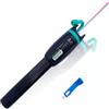 Elfcam® - Penna Ottica FTTH VFL, Consegna con L'adattatore SC Maschio a LC Femmina, Tester Cavo Fibra Ottica LC SC FC ST E2000, 30mW / 30KM