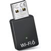 BrosTrend AX900 Wi-Fi 6 Chiavetta WiFi Linux con Ubuntu, Mint, Debian, Zorin, Raspberry Pi OS, Mate, Windows, etc. Mini Adattatore WiFi USB per PC Fisso Linux Dual Band 5GHz & 2.4GHz, USB 2.0, OFDMA