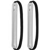 PATIKIL 2Pcs Portastilo Per Tablet Portapenna Universale Portastilo Retrattile Tasca Portamatita Elastica Custodia Protettiva Per Custodia Tablet Notebook Argento