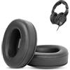 HTINDUSTRY RS120 Cuscinetti di Ricambio compatibile con Sennheiser HD280 Pro/RS 110/RS100/RS115/RS120 le cuffie Cuscinetti auricolari con pelle proteica più morbida/schiuma di memoria