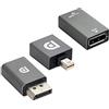 chenyang Mini DP DisplayPort a DP DisplayPort Maschio Femmina Ultra-HD UHD Adattatore di Estensione per Video PC Laptop TV 1.2 4K 60hz 3pcs/Set