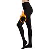 Hiltzo Collant e Calzamaglie Termiche Donna Invernali Collants Foderati Termico Donna Leggings Termici,nero,s-m