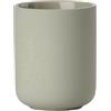 Zone Denmark Ume - Bicchiere portaspazzolino in grè/ceramica, bello e pratico, diametro 8,3 cm, altezza 10,3 cm, verde eucalipto