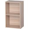 Iris Ohyama, Mobile contenitore/Scaffale portaoggetti/Mobili per ufficio/Organizzatore per ufficio/Mobili con ripiano, Modulare,Design, Ufficio, Casa - Office Basic Rack - CX-2FN - Marrone