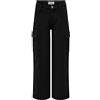 KIDS ONLY Kogyarrow-vox STR Cargo Pant Pnt Noos Pantaloni Cargo da Ragazza, Nero, 152