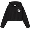 NAME IT Ragazza Nkfkory LS Crop RLX SWE Wh Bru PS Noos, Nero, 134-140