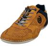 bugatti Sneakers casual con suola flessibile, scarpe stringate con memory foam, lacci elastici Uomo, Giallo, 42 EU