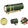 OLIGHT Baton4 Torcia EDC Standard per Tasca, Compatta e Potente 1300 Lumen Pulsanti Laterali Durevoli e Luci di Indicazione Torcia LED Adatta per Uso Domestico o Viaggi all'Aperto (Verde)