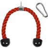 Yes4All Jxlx, Cavo per tricipiti, Attacco per Macchina per Esercizi, Lunghezza Corda 91,4 cm, Unisex, F. 36"-Rosso, 20 x 18 x 16