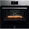 Electrolux EOF4P0PX2 - Forno da incasso multifunzione 72 L ventilato SurroundCook, pulizia pirolitica, display touch LED EXPlore, riscaldamento rapido automatico, inox antimpronta, classe A++