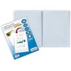 FAVORIT Portalistino con Buste Fisse e Tasca Frontale Personalizzabile - 100 fogli trasparenti - 22x30 cm A4