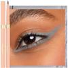 OULAC Matita Occhi Waterproof, Eyeliner Grigio Mat Girevole, Colore Intenso, Dura 12 Ore +, Texture Liscia e Cremosa, Non Trasferibile, Vegan (14) Grey Stone