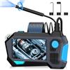 Ferdiiz Endoscopio Industriale Ferdiiz Rotazione Bidirezionale a 720°, Telecamera Endoscopica a Doppia Lente HD 1920P con Schermo da 4,5", Sonda Telecamera IP68 Impermeabile Con 8+1 LED, Cavo Semirigido - 2M