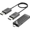 BENFEI Kit trasmettitore USB C e ricevitore HDMI senza fili, trasmettitore wireless da USB-C a HDMI 1080P fino a 98 piedi/30 metri, 65W PD, compatibile con MacBook, iPad Pro, iMac, S23, XPS17