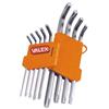 Valex Chiavi Maschio Torx Piegate 9 Pezzi