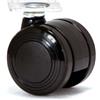 Avo Ruota in Poliammide 6 con Supporto in Acciaio Diametro 40 mm