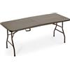 Garden Friend Tavolo Piegh Horeca Noce ret Plastica 180x76x74h cm