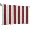 Garden Friend Tenda a Caduta Riga Bordeaux per Balcone 200x250 con Catena
