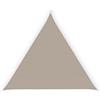Garden Friend Tenda Vela Triangolare Esterno 3.6x3.6x3.6 Tortora Ombreggiante