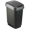 Roth Pattumiera con Coperchio Basculante 10 lt. Twist Antracite