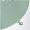 Bizzotto Tavolo Giardino Esterno Acciaio Tondo Vintage Verde Frosty per Esterno 70x72 cm