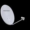 Metronic Kit Digitale, Parabola Ø80cm Bianca + lnb Singolo Universale
