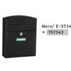 Arregui Cassetta Postale Acciaio Nero Compact mm H285 L240 p95