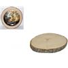 Due Esse Christmas Base Tronco Legno 22cm