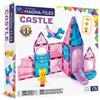 Magna-Tiles Castello 25-Pezzi Set Magnetico da Costruzione per Bambini 3-7 Anni