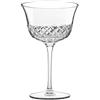Bormioli Luigi 26 cl - Roma 1960 Calice Cocktail in Vetro - Set 6 Pezzi