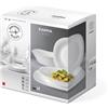 Bormioli Rocco Parma Servizio Piatti In Vetro Opale - Set 19 Pz