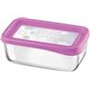 Bormioli Rocco 21x13 cm - Frigoverre Fun Contenitore Per Alimenti Rettangolare In Vetro