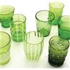 Zafferano Melting Pot Bicchiere Acqua in Vetro - Set 6 Pezzi