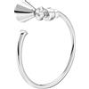 Delta Vessona VES46-PC - Anello porta asciugamani, cromato lucido