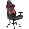 GXTrust Trust Gaming GXT 708R Resto Sedia Gaming, Sedia 360° con Cuscini Rimovibili, Regolabile in Altezza, Sedia Girevole da Scrivania per PC, Ufficio, per Gioco - Rosso