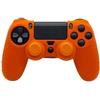 Marca Generica Grips e Cover Dualshock - Arancione Silicone