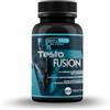 Healthy Fusion Testosterone Boster | Testosterone + Taurina + Maca Andina | Aumenta l'energia | Potenziatore sessuale | Aumenta la massa muscolare e la resistenza fisica | Azione Bruciagrassi 120 caps