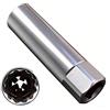 CeoxThao Presa per Candela da 14 MM, Chiave per Candele Auto, Strumento per la Rimozione Della Candela, Parete Sottile a 12 Punti Compatibile per Vari Veicoli di Grandi Dimensioni (14 mm)