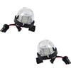 Riloer Luce Targa a LED, 2 Pezzi Fanale Posteriore Senza Errori, Kit Luci Posteriori a Luce Bianca Xenon Compatibile con Suzuki Wagon R MC# MH2# Alto HA 12# 22# HE 2# Jimny JB 23W