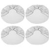 Wakects Set di 4 Coperture per Pneumatici, Impermeabile, Protezione da Sole Pioggia Neve, per Rimorchi Viaggio, Diametro 27-29 Pollici
