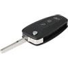 YINETTECH Custodia portachiavi a 3 pulsanti compatibile con Ford Transit Connect Tourneo Custom