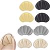 Yuannee Cuscinetti per Tallone Autoadesivi,4 Paia Proteggi Tallone per Scarpe Salva Tallone per Scarpe Solette per Ridurre Numero Scarpes Solette Comode e Antiscivolo per Uomini e Donne