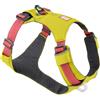 RUFFWEAR Dog Harness, attrezzatura da passeggio leggera a basso profilo, Regolabile, con portale di attacco ad anello a V in alluminio e borsa identificativa, verde lichene (XXX-Small, 23-33 cm)