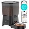 HoneyGuaridan Distributore Automatico Cibo Gatti WiFi 2.4G/5G con 2 Ciotole