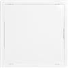Miratic Sportello Ispezione Cartongesso per Contatori dell'Acqua Sifoni o Valvole Sportello Contatore Acqua in ABS Colore Bianco Botola Ispezione Cartongesso Varie Dimensioni (25 x 25 cm)