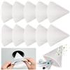 Sauntere 10 filtri conici DN 125, sistema di ventilazione, G4, filtro di ventilazione, filtro di ricambio per Zehnder, Helios, Maico, valvole di ventilazione Pluggit, lunghezza 180 mm, tessuto non tessuto per