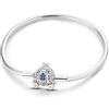 LIGHTDOG Braccialetti a catena a serpente in argento Sterling 925 per braccialetti Pandora adatti a braccialetti europei con ciondoli e perline, braccialetti in argento per donne, regalo per parenti